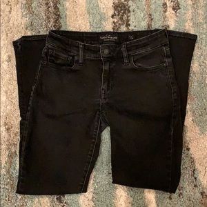 Black lucky skinny jeans
